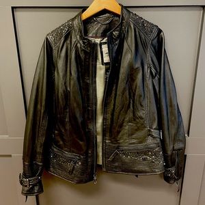 2013 Valerie Leather Biker Jacket by Harley-Davidson